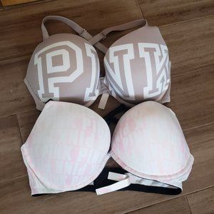 Victoria's Secret Pink Bra 34DD